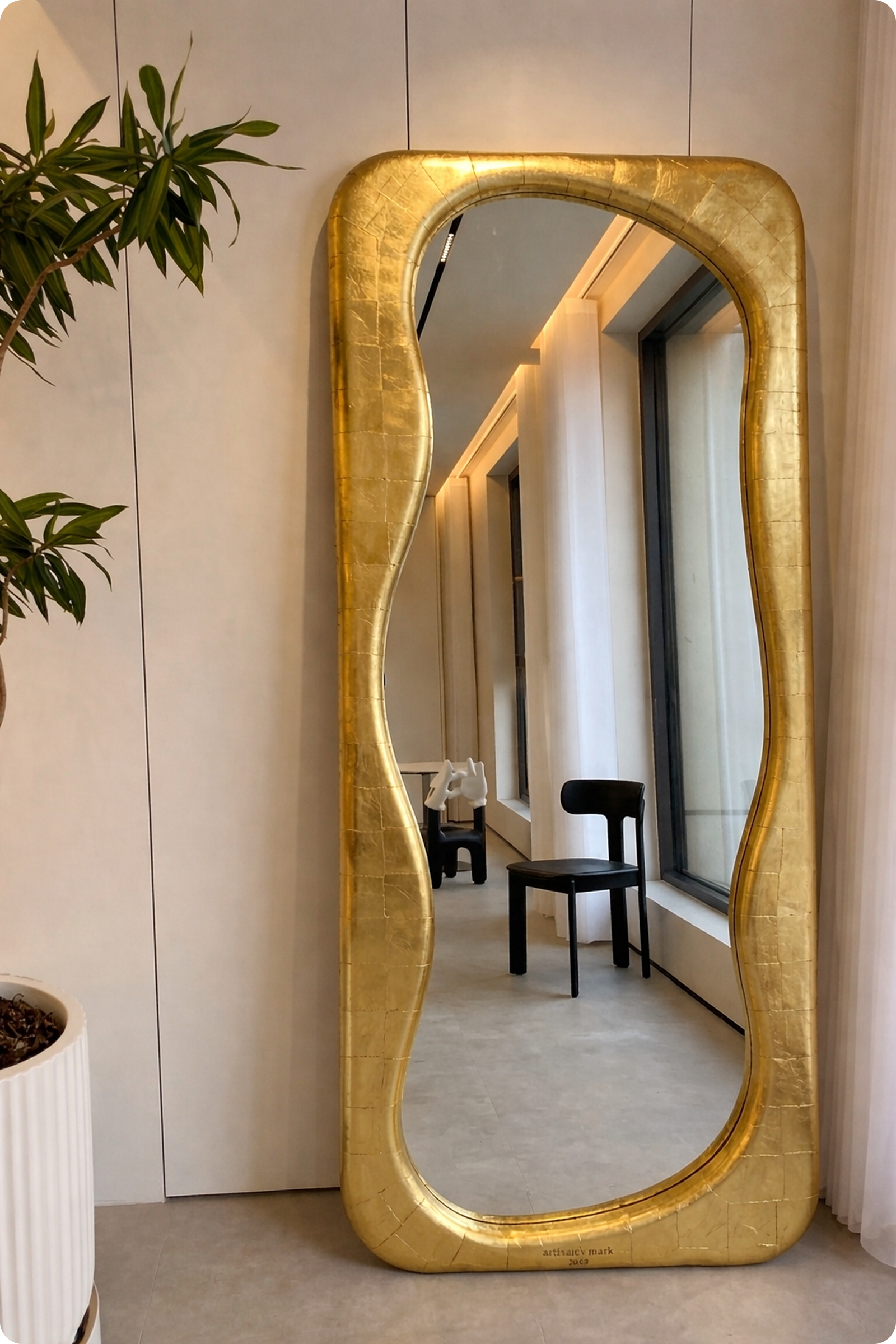 Velora Wave Mirror - Image 2